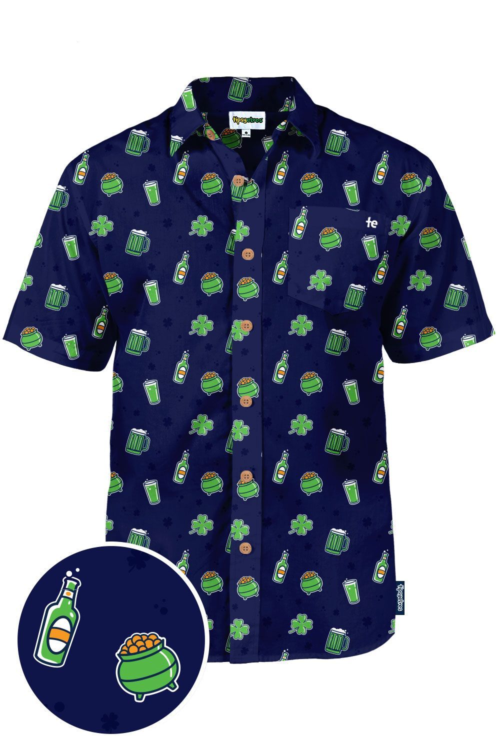 Beer Blue Awesome Design Hawaiian Shirt