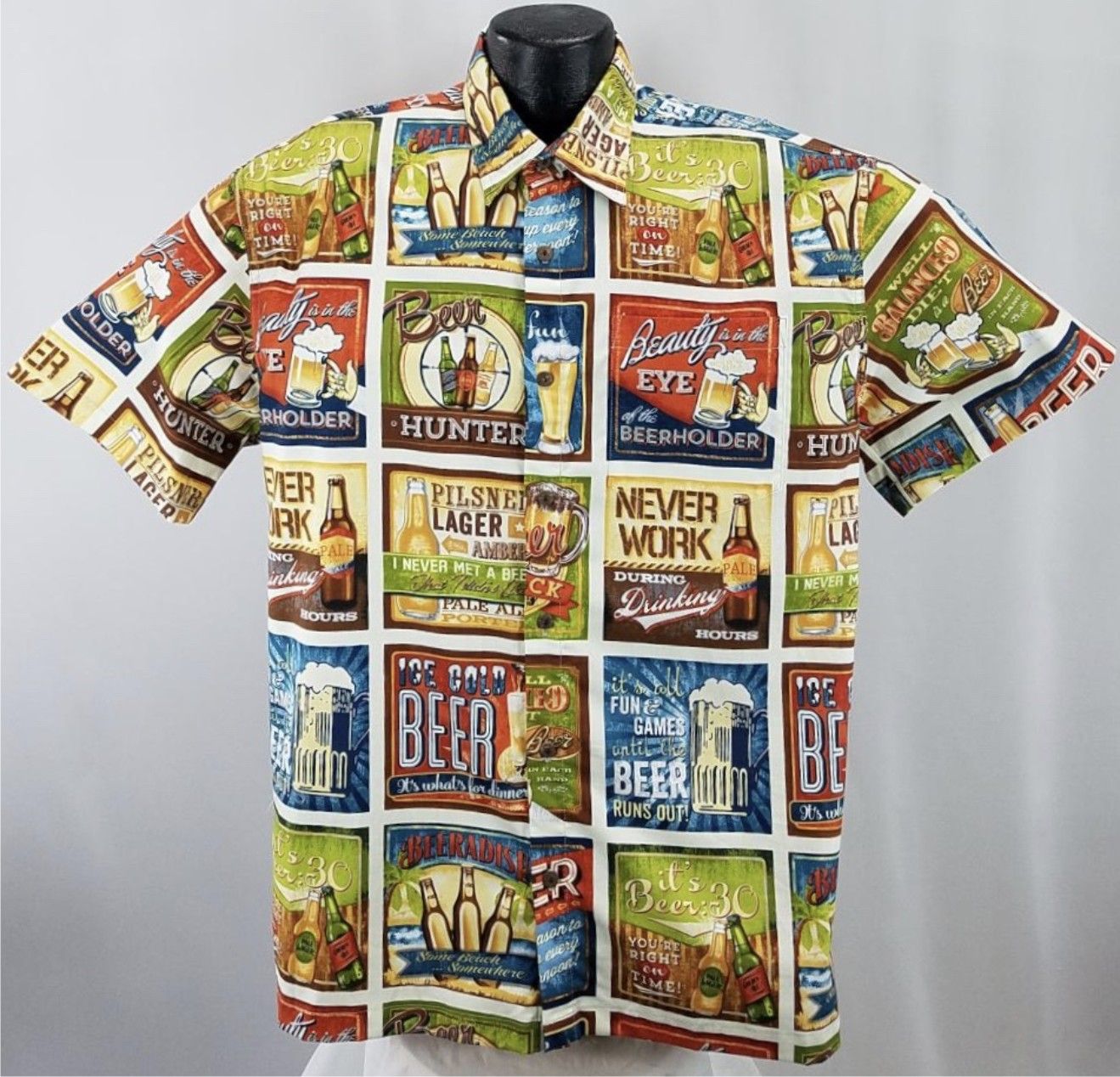 Beer Colorful Unique Design Hawaiian Shirt