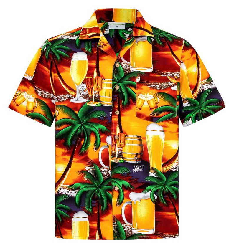 Beer In Paradise Multicolor Best Design Hawaiian Shirt