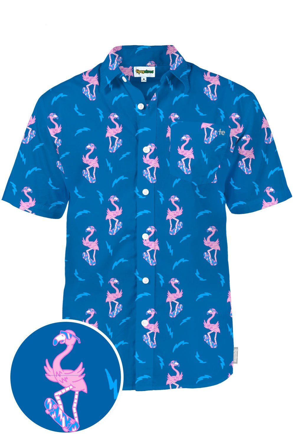 Board Of Paradise Blue Awesome Design Hawaiian Shirt
