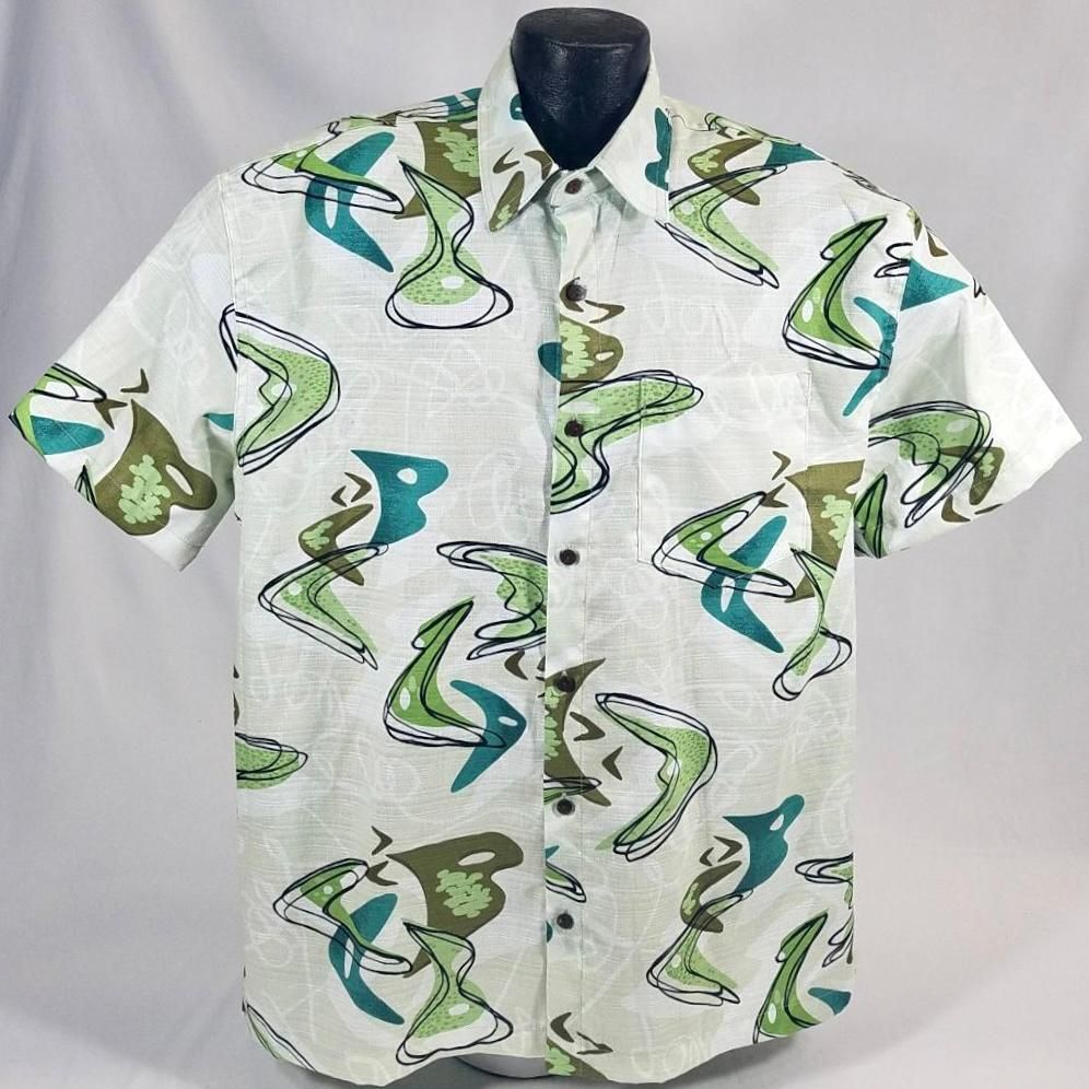 Boomerang White Amazing Design Hawaiian Shirt