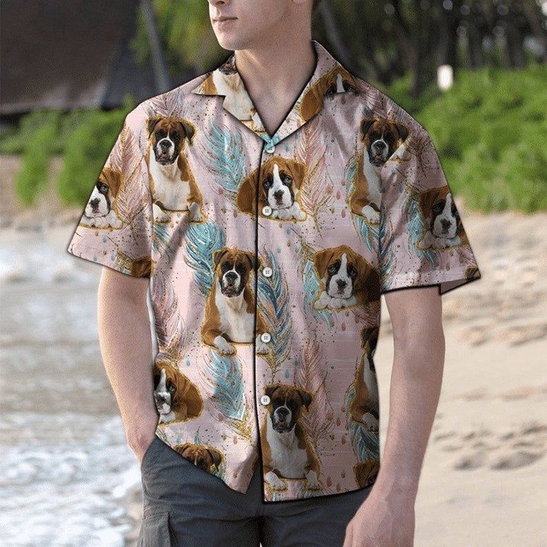 Boxer Multicolor Amazing Design Hawaiian Shirt