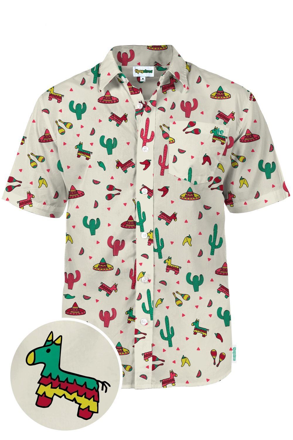 Cantina Captain White High Quality Hawaiian Shirt