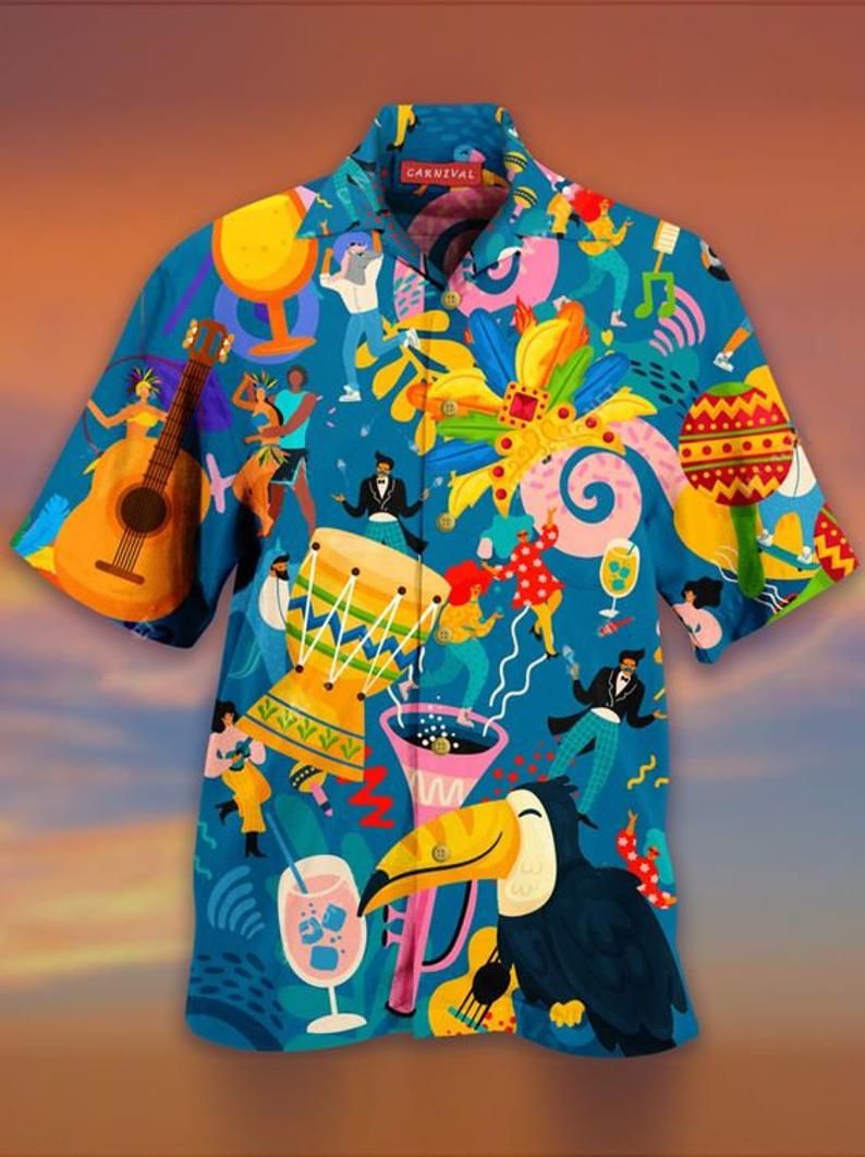 Carnival Multicolor Amazing Design Hawaiian Shirts
