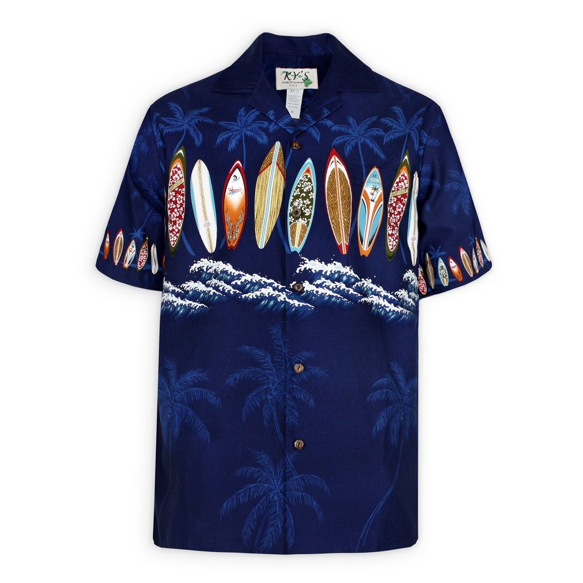 Catch A Wave Blue Nice Design Hawaiian Shirt
