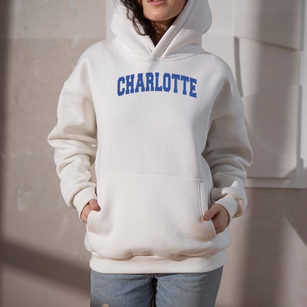 Charlotte Arch Blue Logo shirt 5 Hoodie