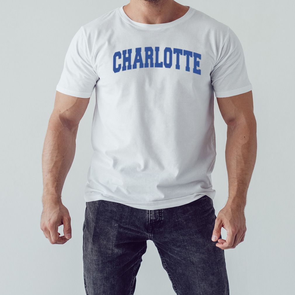 Charlotte Arch Blue Logo shirt 1 Unisex shirt