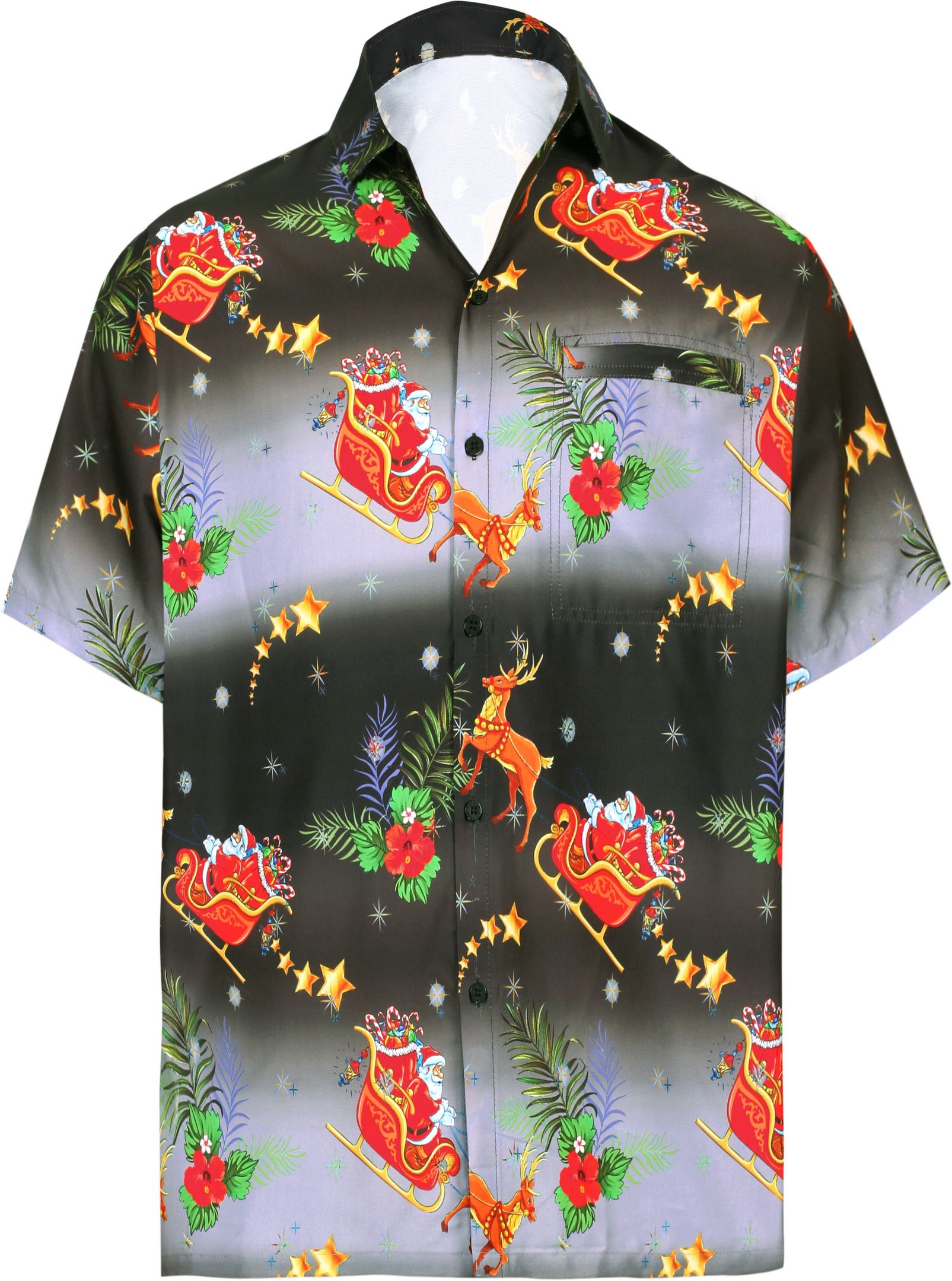 Christmas Gray Unique Design Hawaiian Shirt