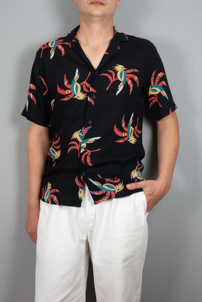 Cockatoos At Night Multicolor Amazing Design Hawaiian Shirt