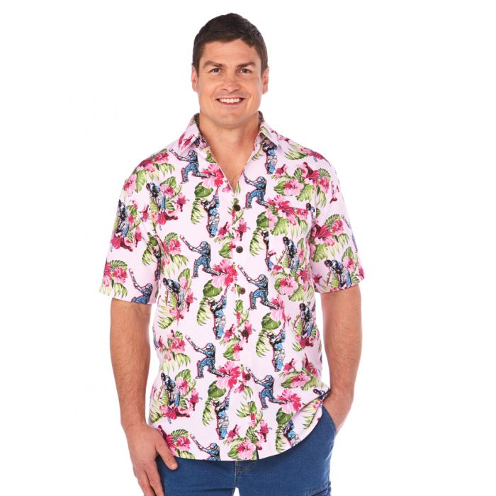 Cricket Pink Unique Design Hawaiian Shirt
