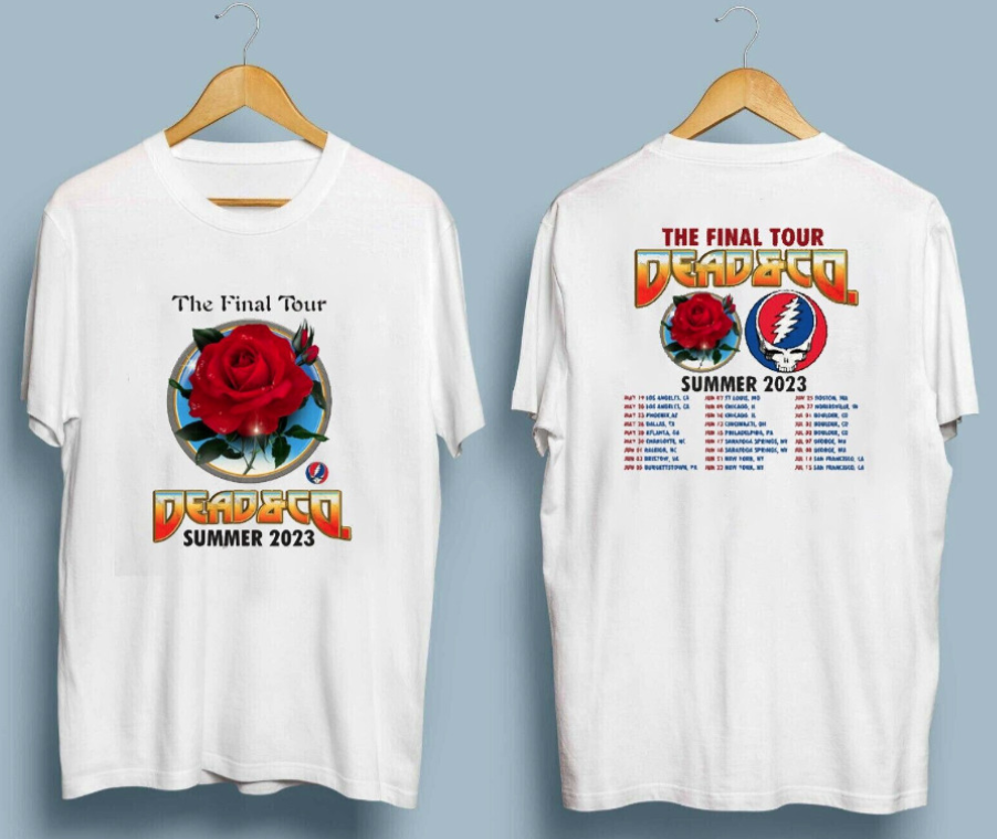 Dead And Company Summer Tour 2023 T Shirts