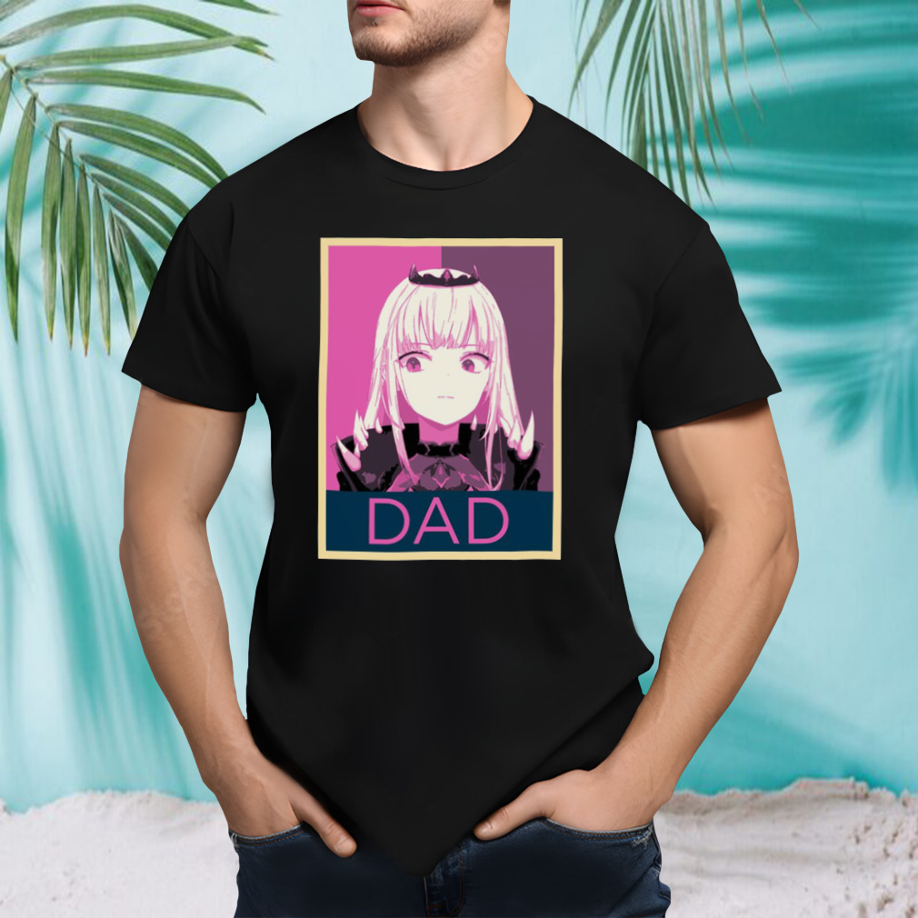 En Calliope Mori Dad Posterized Hololive shirt