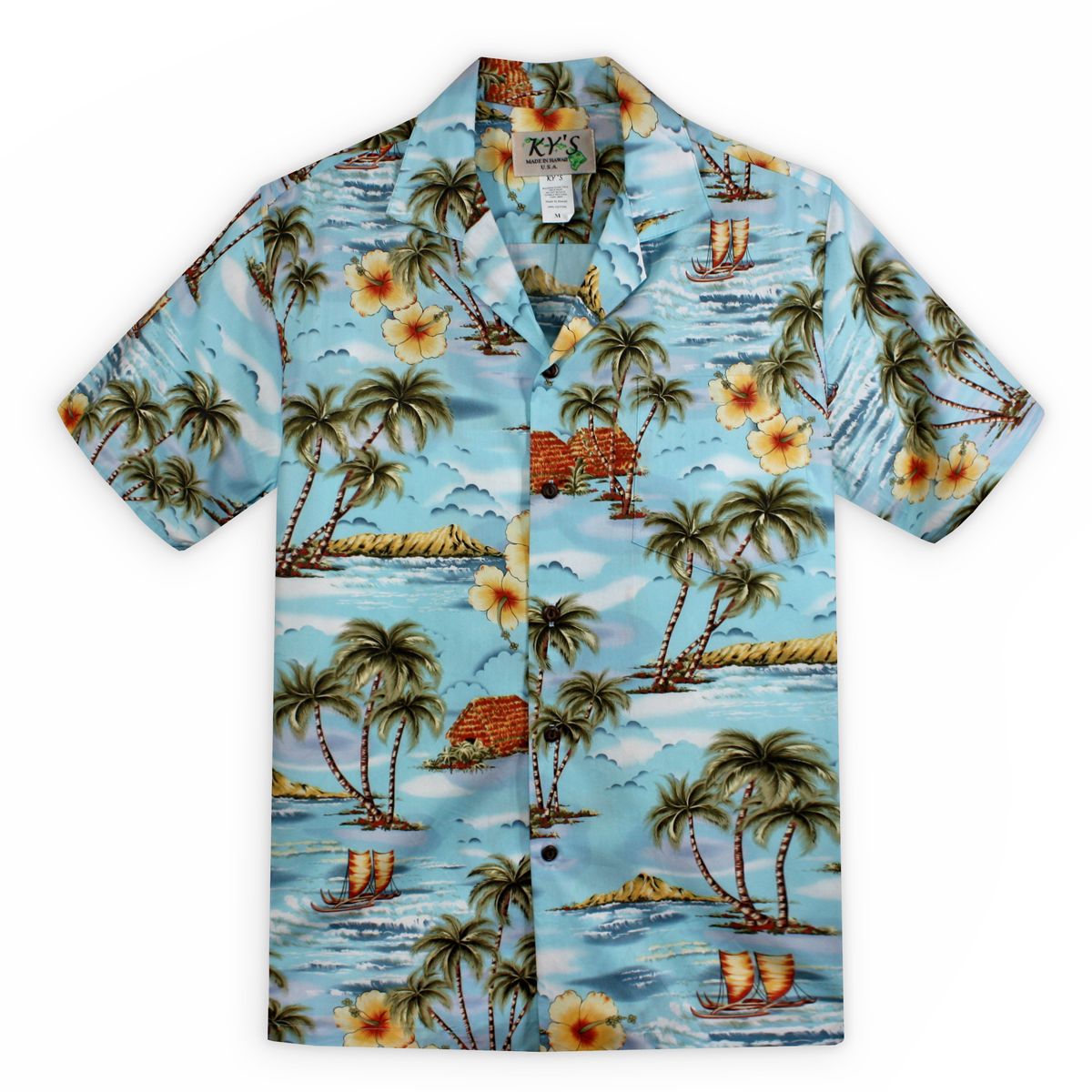 Fiji Blue Awesome Design Hawaiian Shirt