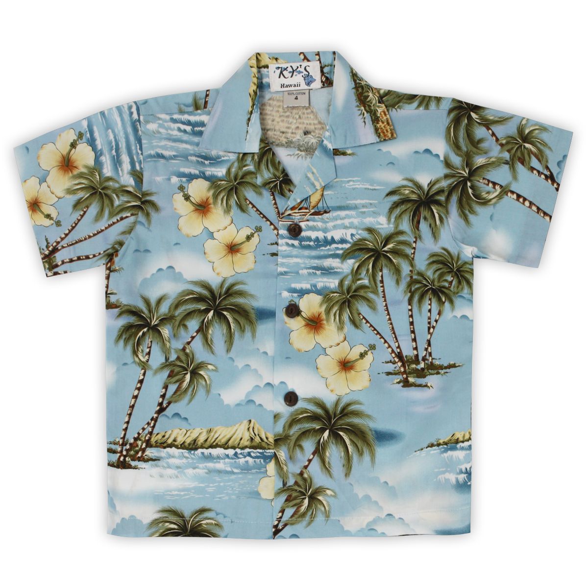Fiji Blue Unique Design Hawaiian Shirt