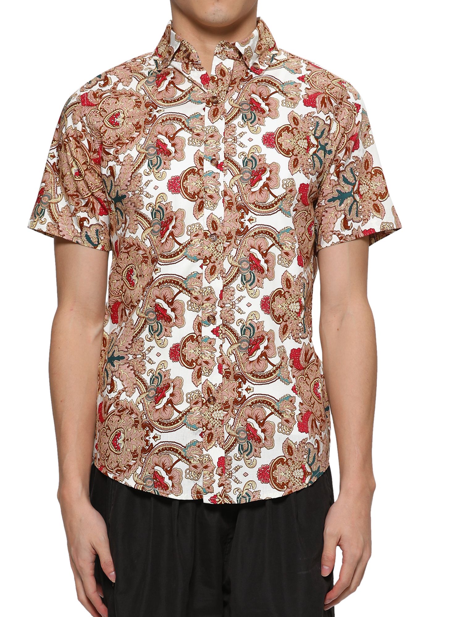 Flora Design Hawaiian Shirt