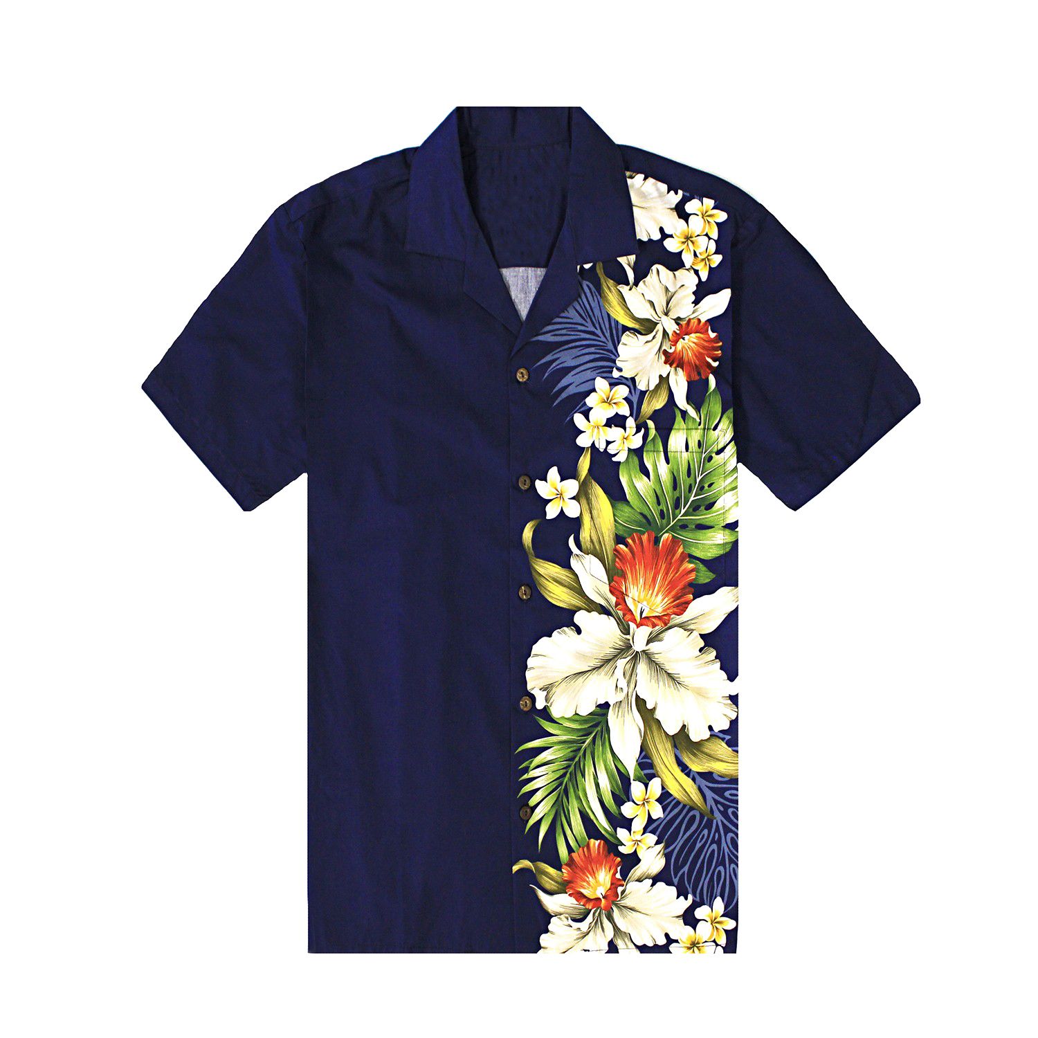 Floral Blue Nice Design Hawaiian Shirts
