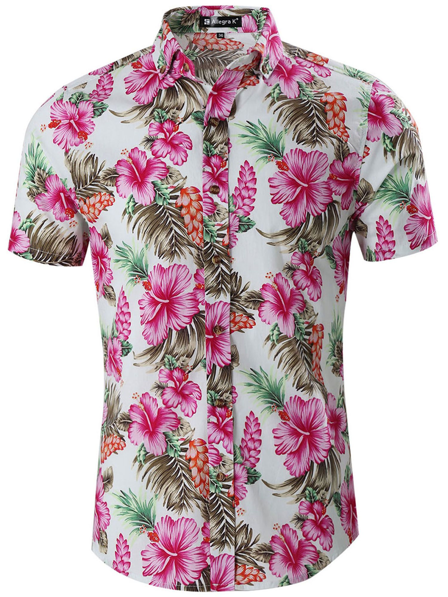 Floral White Awesome Hawaiian Shirt