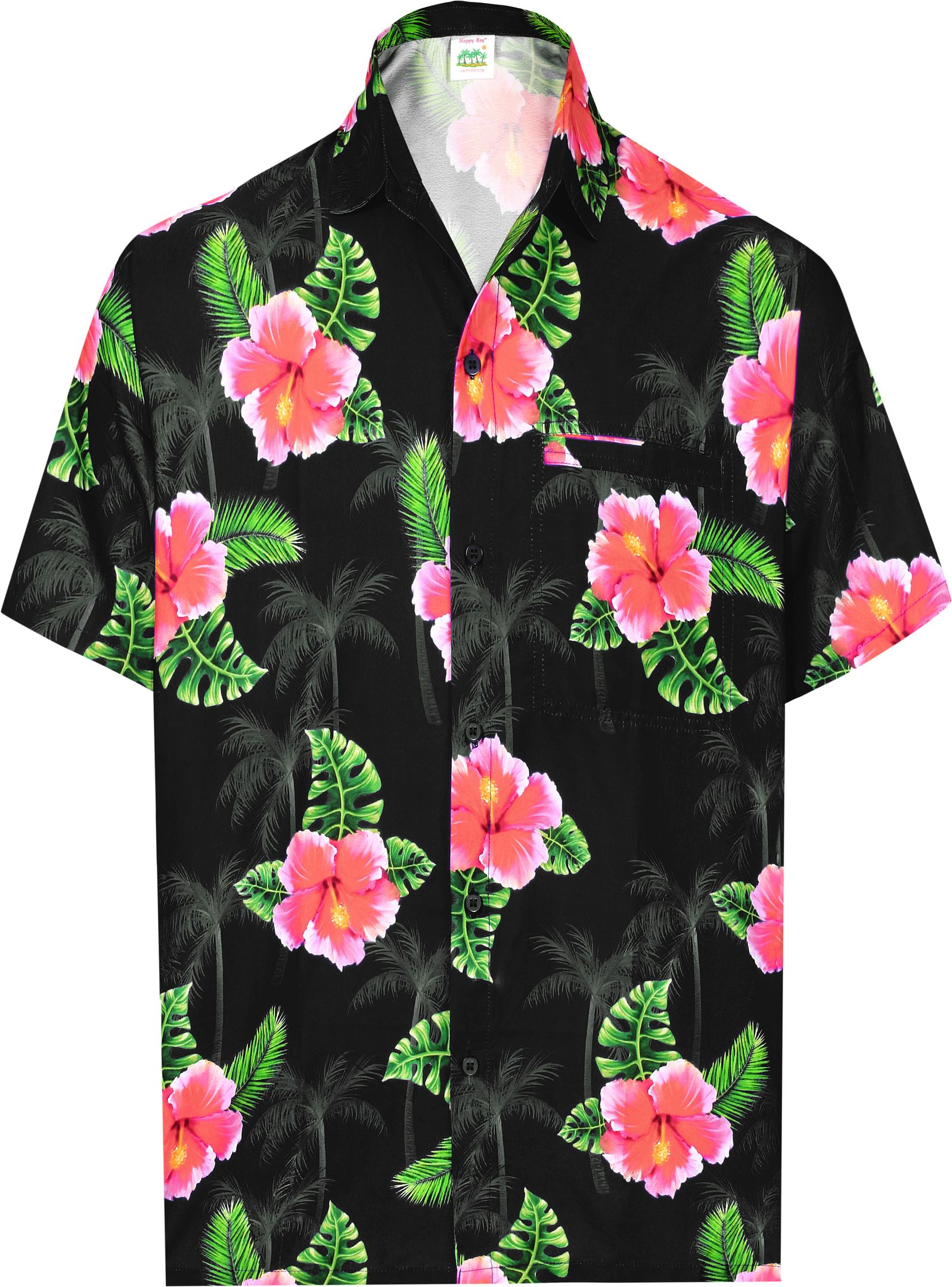 Flower Black Amazing Design Hawaiian Shirt