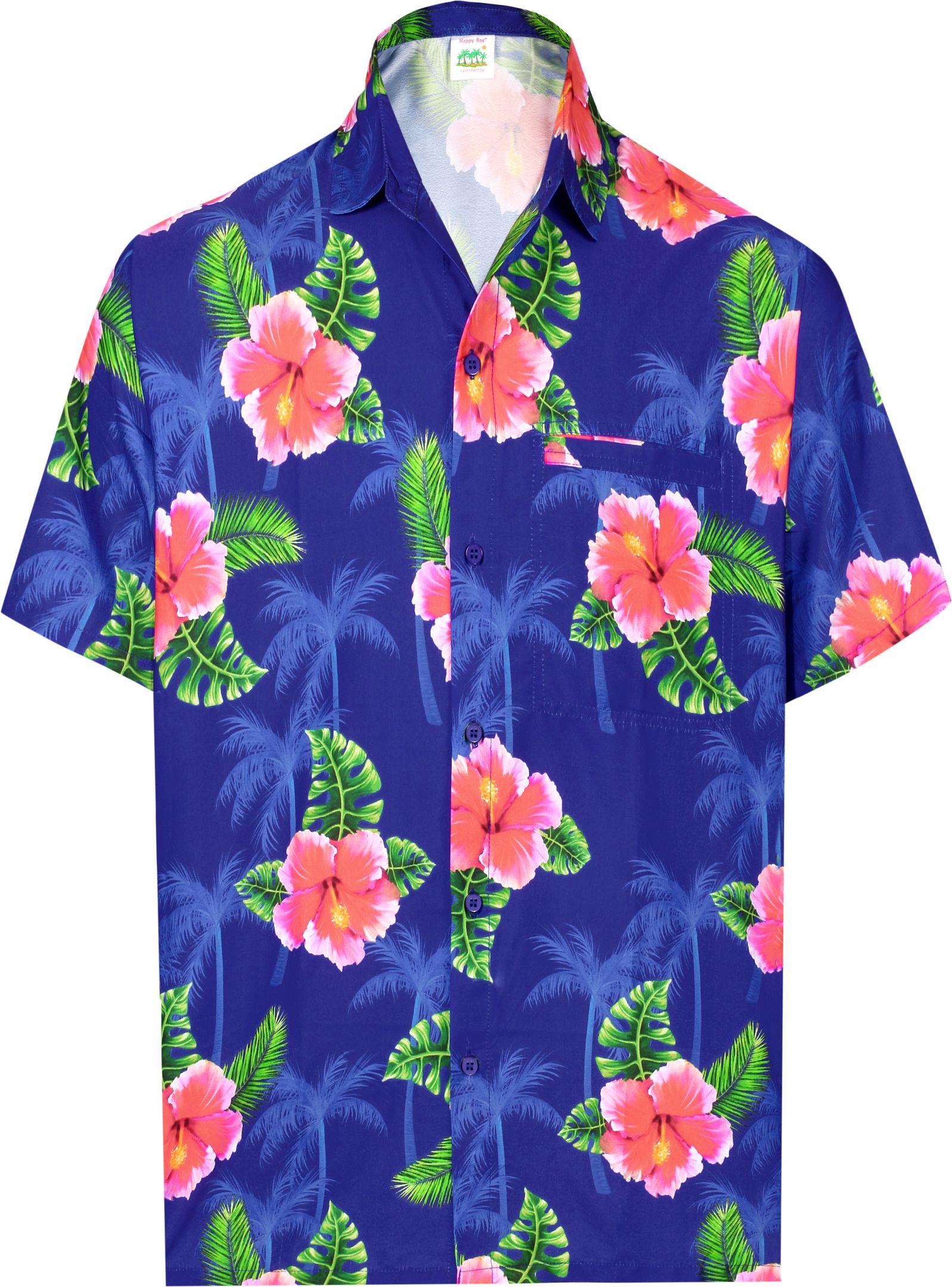 Flower Blue Nice Design Hawaiian Shirt
