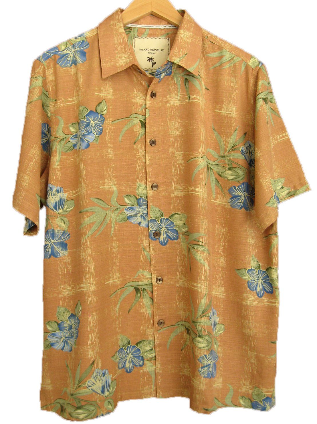 Flower Orange Awesome Design Hawaiian Shirt
