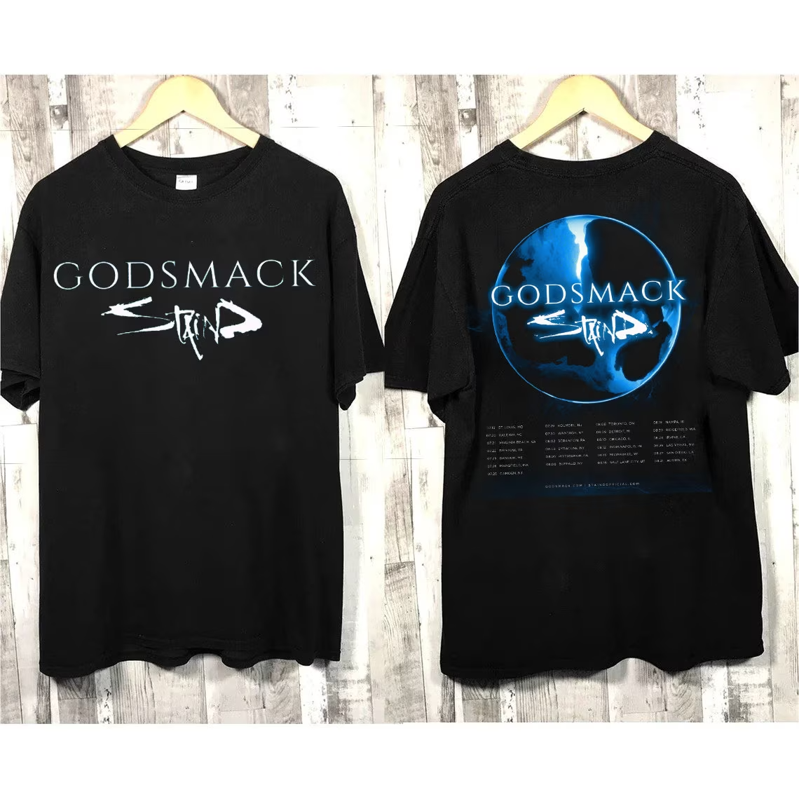 Godsmack And Staind Tour 2023 T-shirt