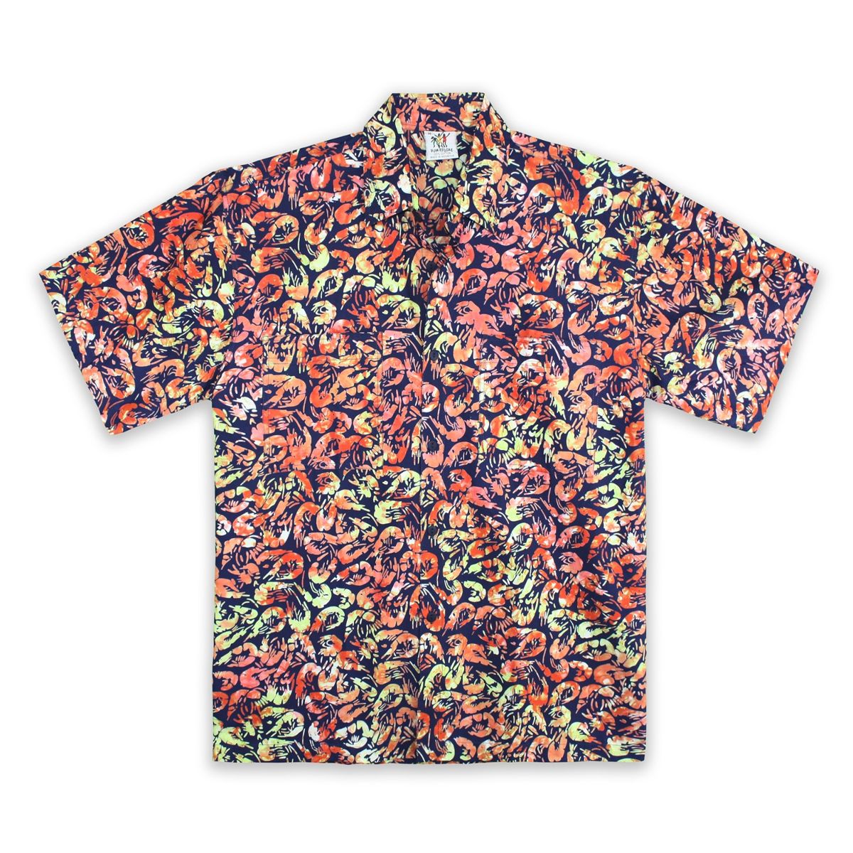 Gulf Shrimp Colorful Unique Design Hawaiian Shirt