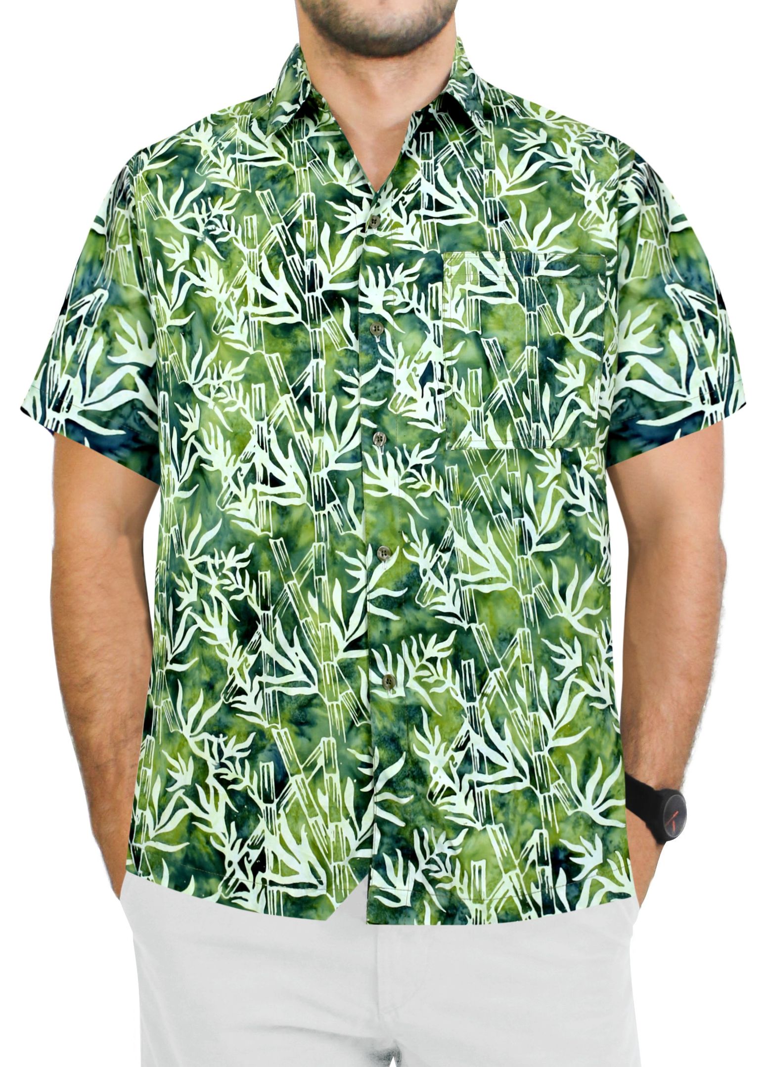 Happy Bay Green Awesome Design Hawaiian Shirt