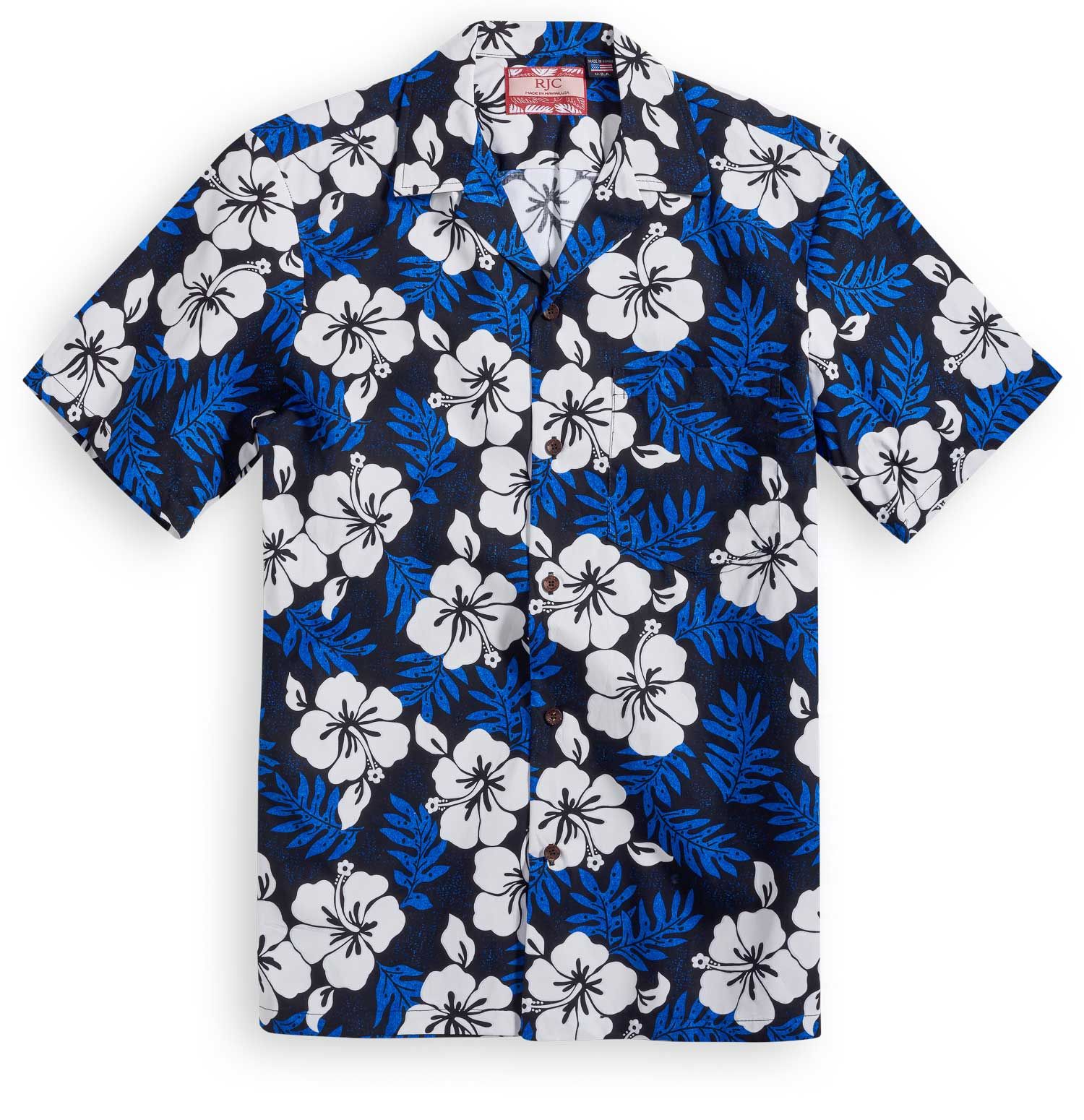 Hibiscus Black Unique Design Hawaiian Shirt