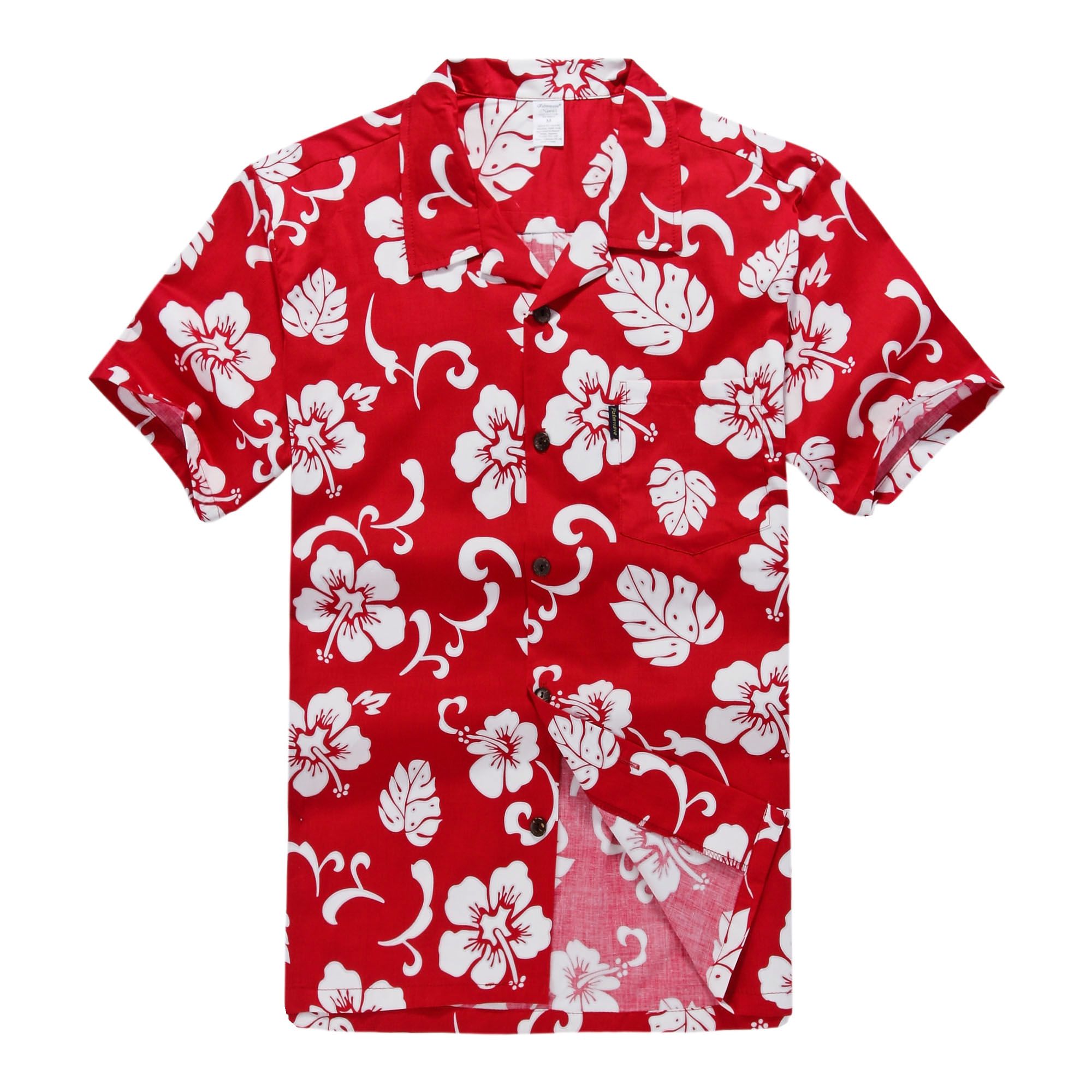 Hibiscus Floral Red Amazing Hawaiian Shirt