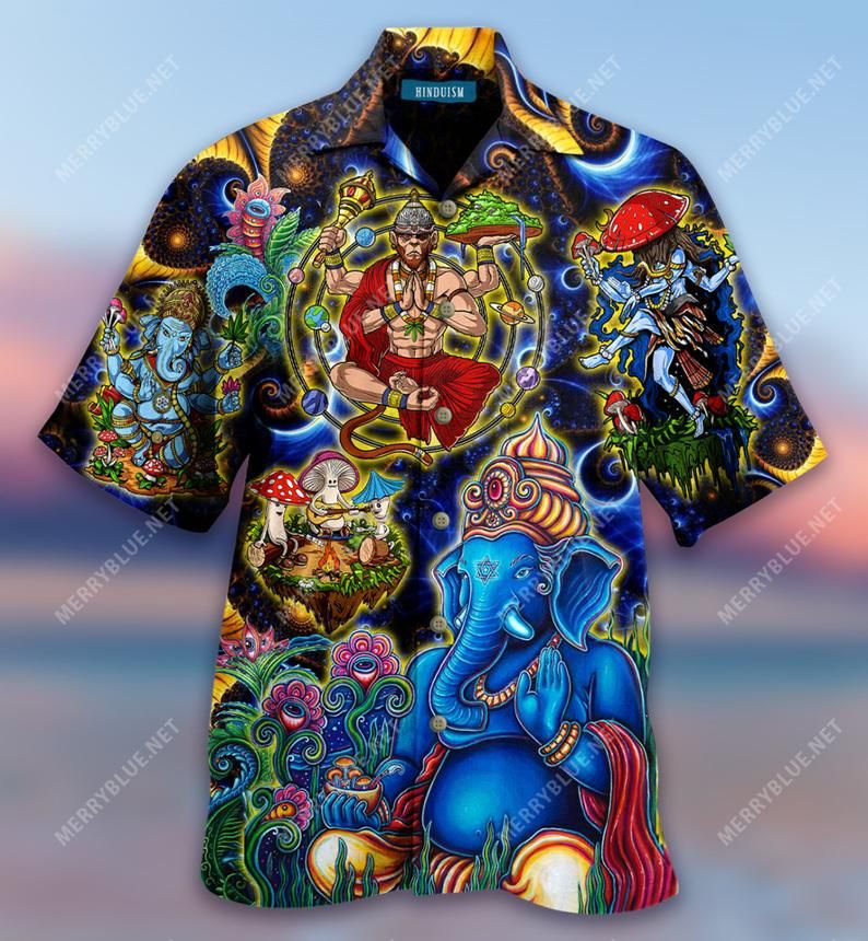Hinduism Multicolor Nice Design Hawaiian Shirt