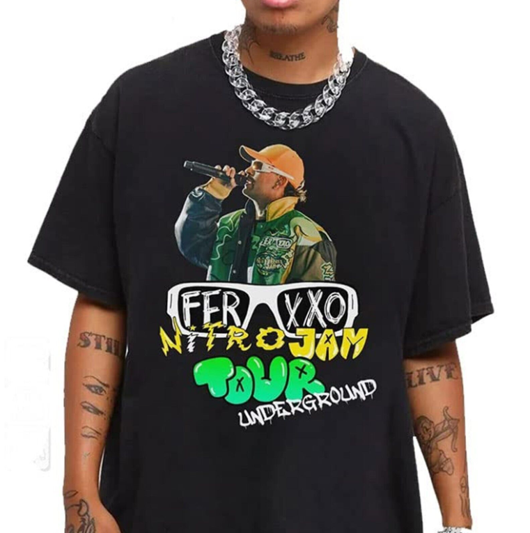 Hot Feid Vintage Retro Shirt Ferxxo Tour 2023