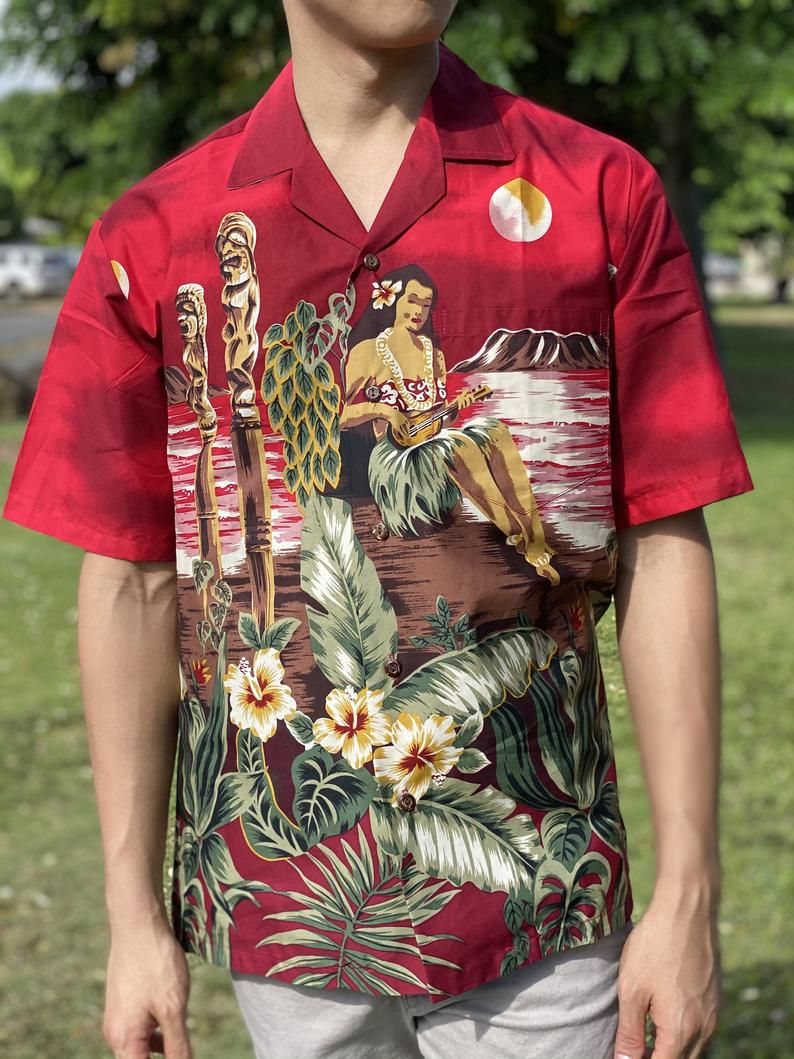 Hula Girl Multicolor Nice Design Hawaiian Shirt