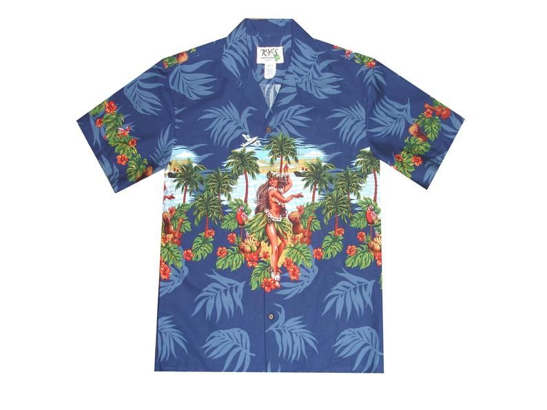 Hula Girls Multicolor Best Design Hawaiian Shirt
