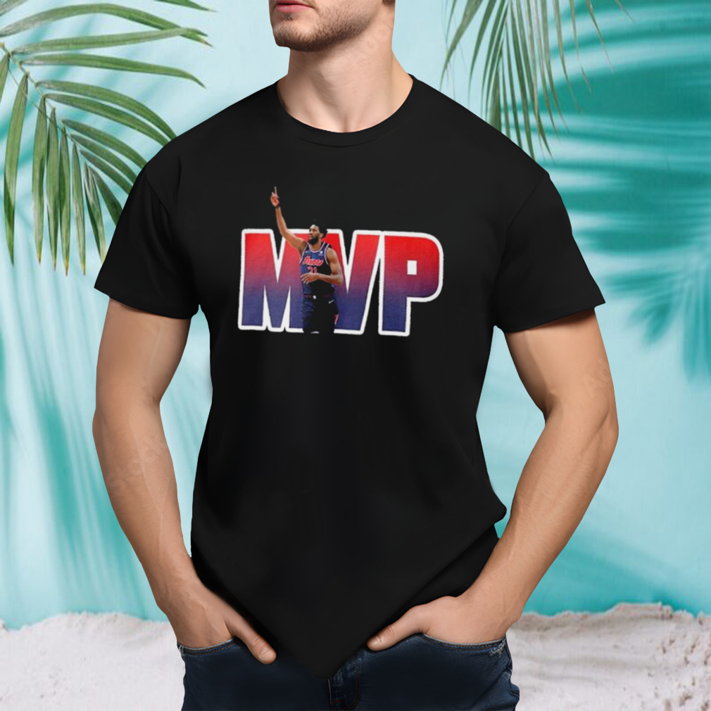 Joel Embiid MVP Philadelphia 76ers MVPIID NBA Playoffs 2023 T-Shirt
