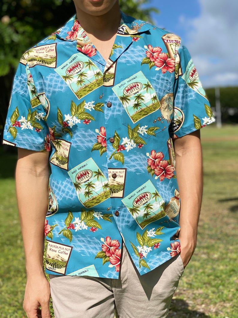 Kona Coffee Multicolor Best Design Hawaiian Shirt