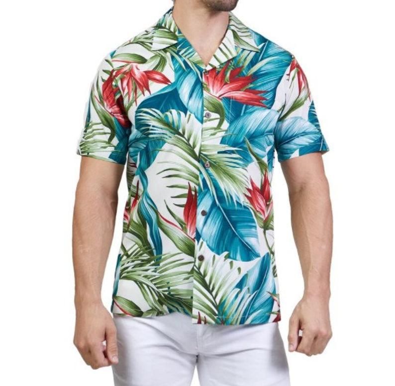 Leaf Bird Of Paradise Multicolor Best Design Hawaiian Shirt