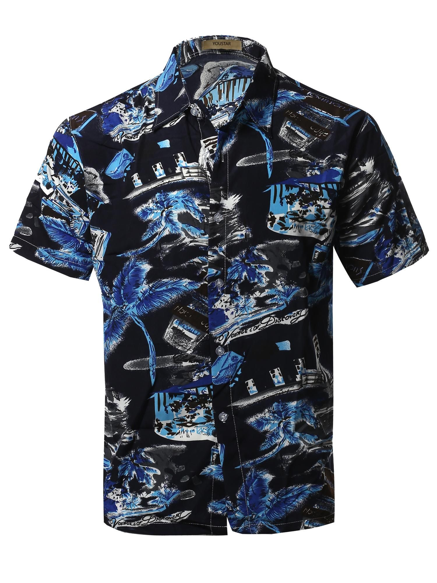 Leaf Black High Quality Hawaiian Shirt