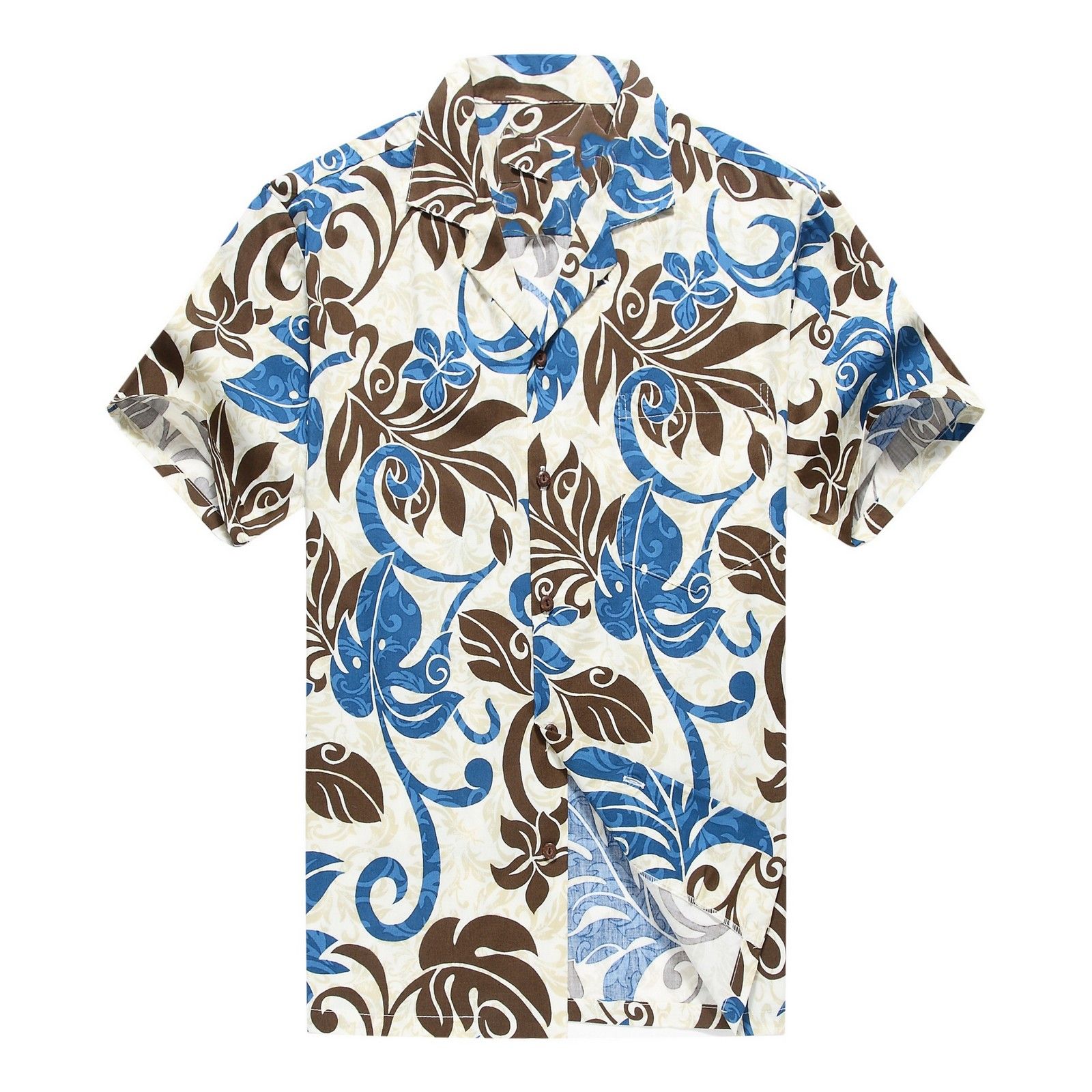 Leaf Tan Awesome Design Hawaiian Shirt