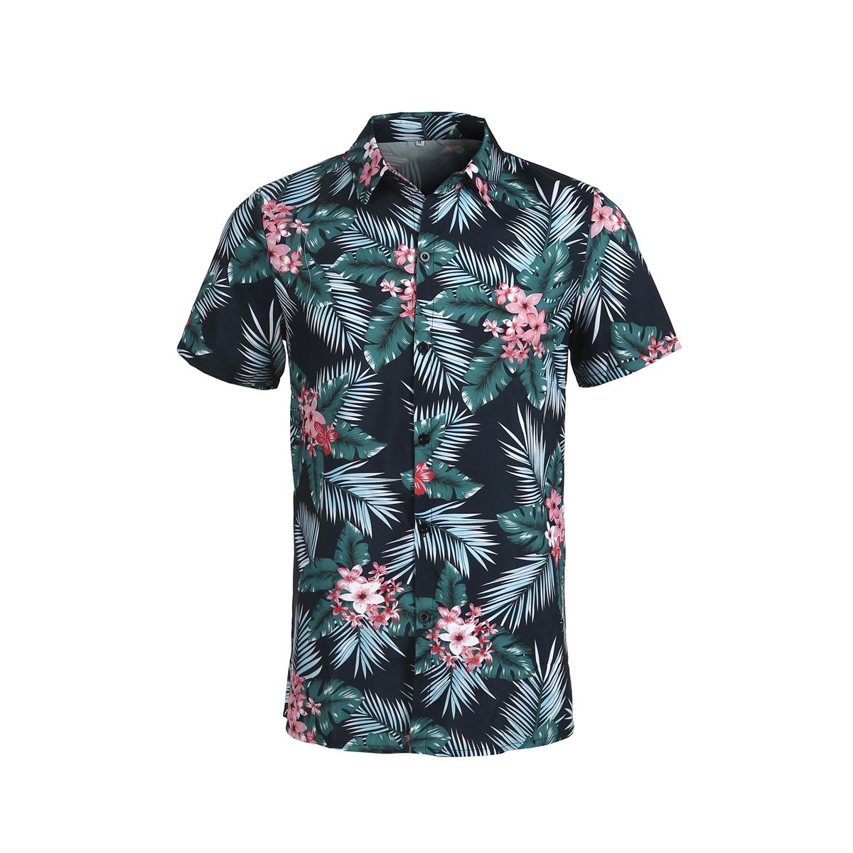 Leaves Black Nice Design Hawaiian Shirts