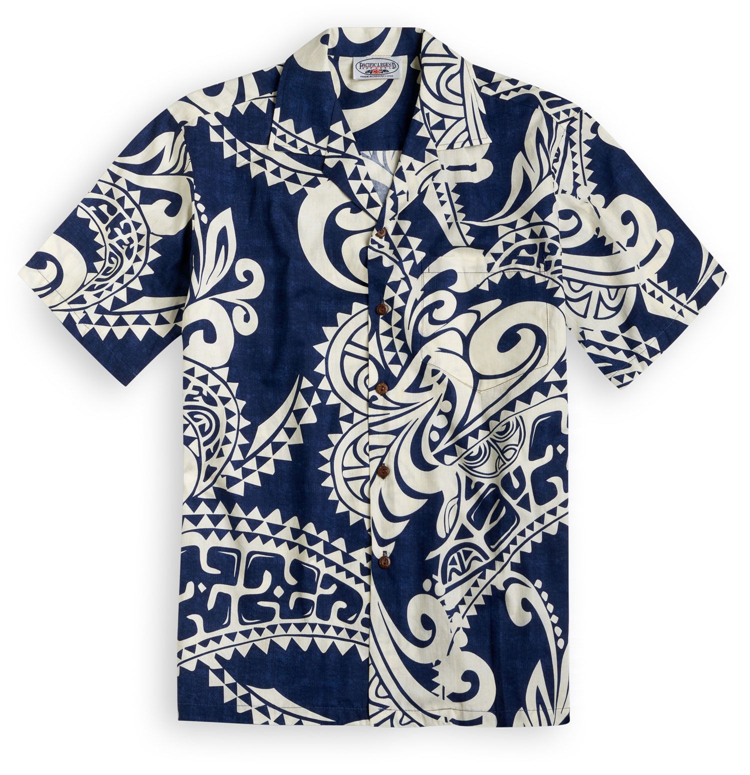 Marquesas Blue Nice Design Hawaiian Shirt