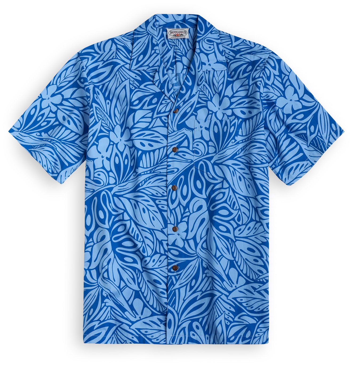 Monstera Blue Awesome Design Hawaiian Shirt