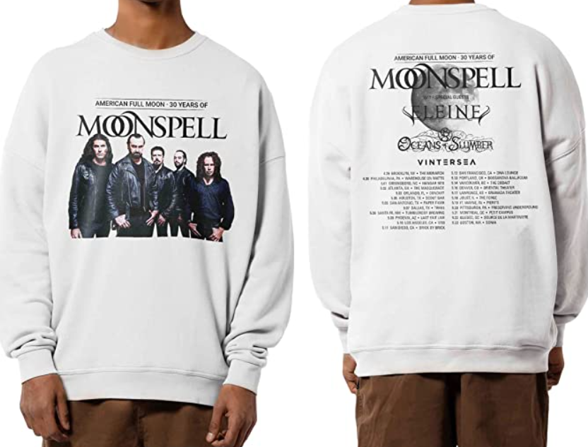 Moonspell World Tour 2023 Tshirt