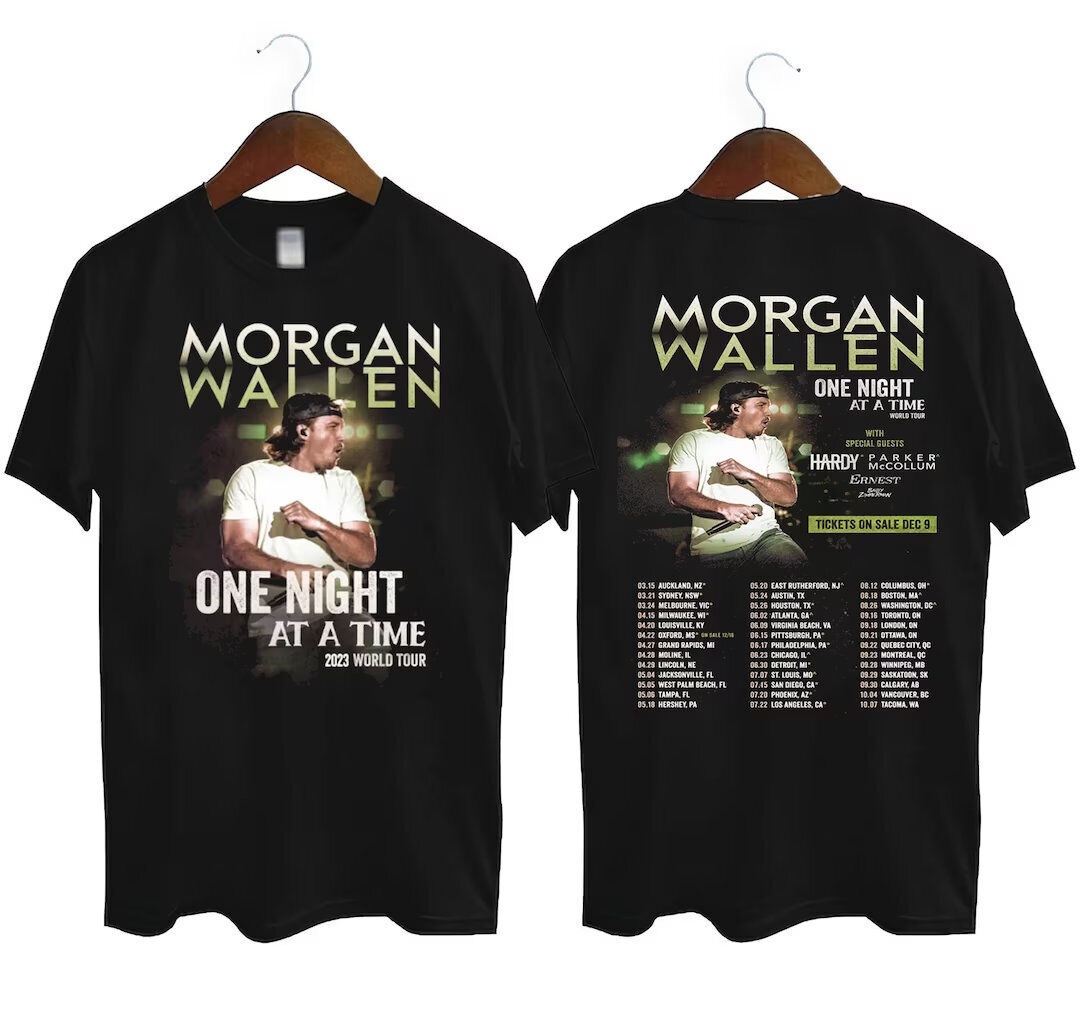 Morgan Wallen Tour 2023 Fan Gift Country Music Shirt