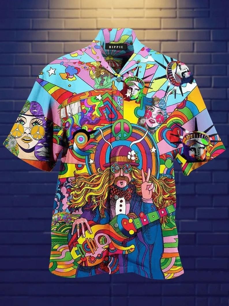 Music Multicolor Best Design Hawaiian Shirts
