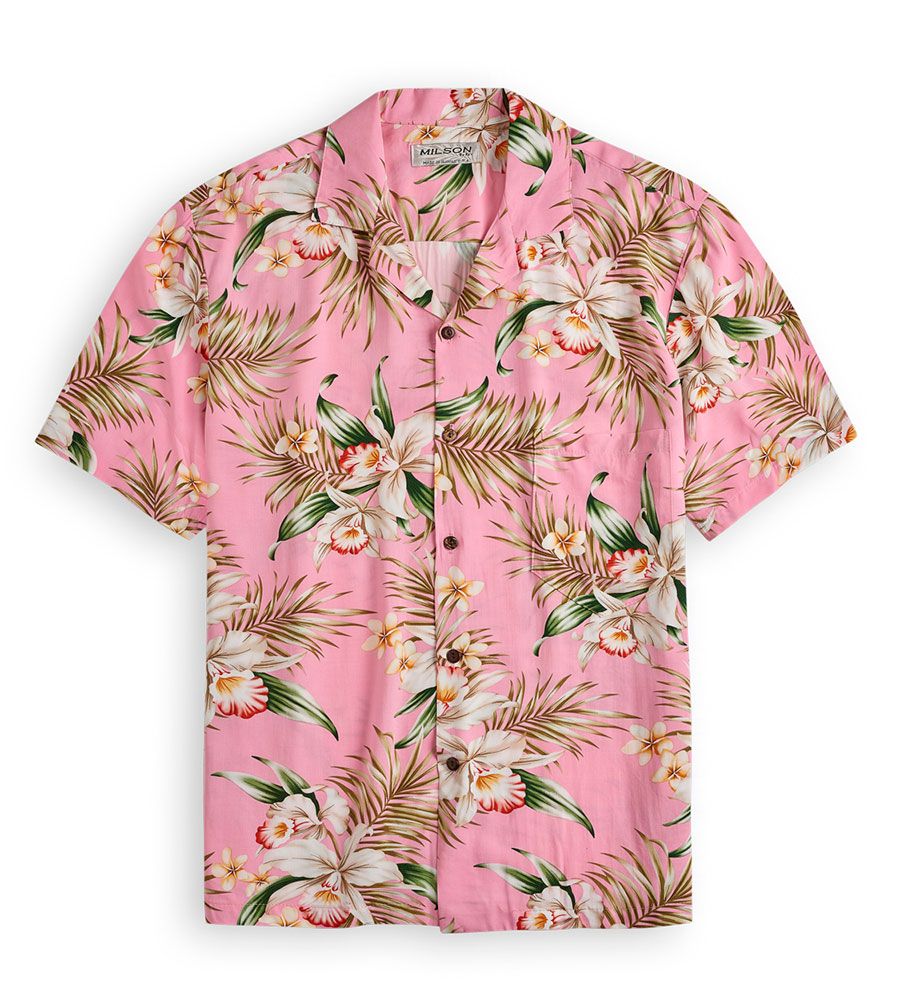 Orchid Garden Pink Awesome Design Hawaiian Shirt