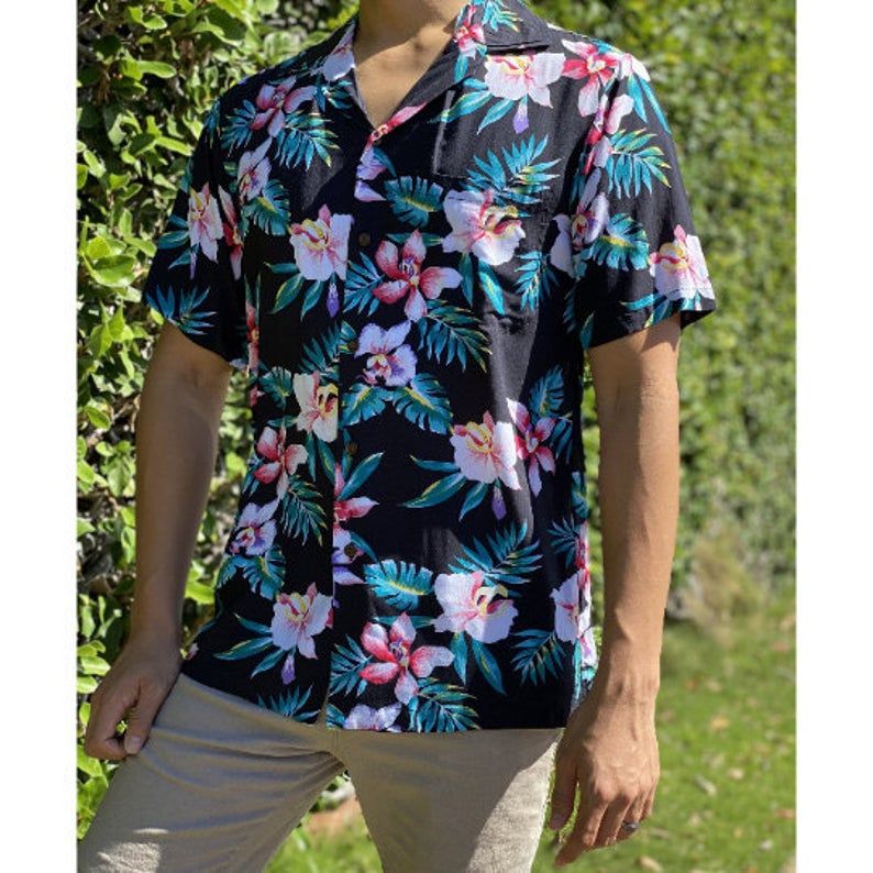 Orchid Hawaiian Aloha Multicolor Nice Design Hawaiian Shirt