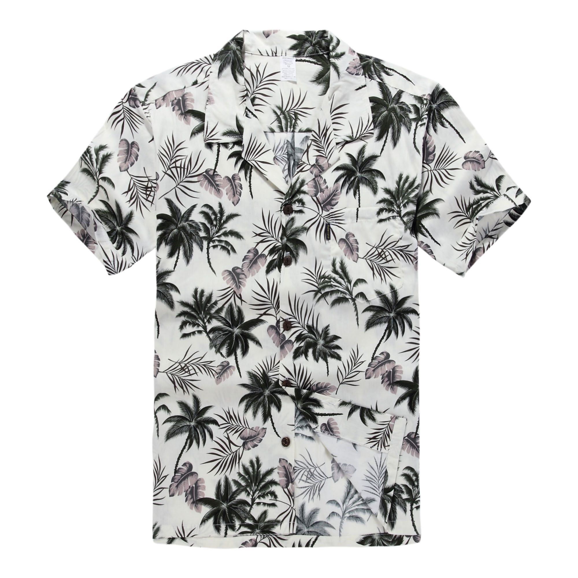 Palm Tree White Nice Design Hawaiian Shirt