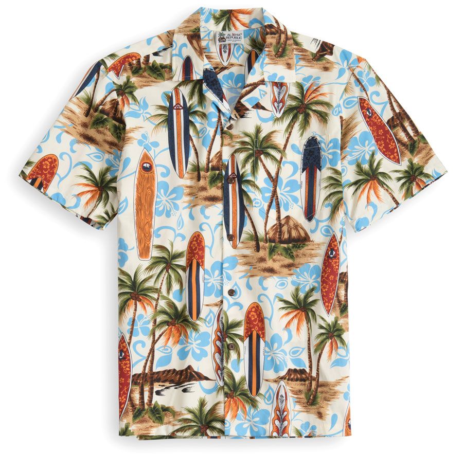 Palms Design Hawaiian Shirt