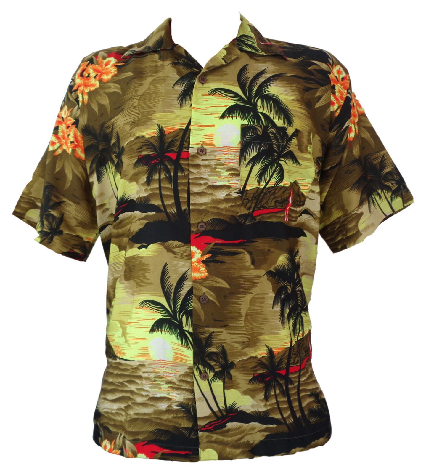 Palms Green Awesome Design Hawaiian Shirt