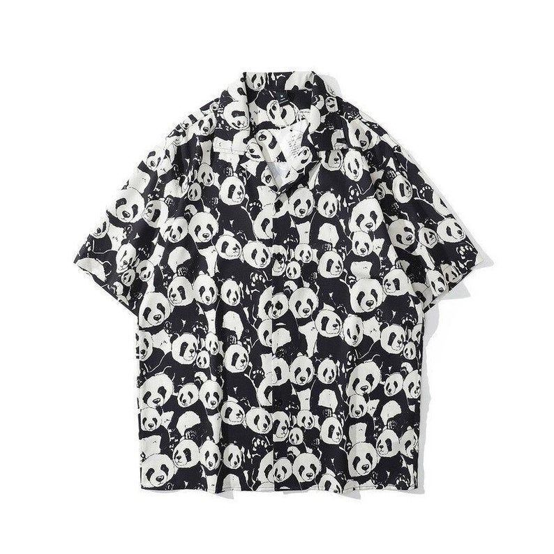 Panda Black White Best Design Hawaiian Shirt